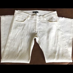 Drew Women’s White Fringe Pants New Size Medium